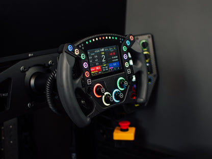 HYP-R DIY Hypercar Sim Racing Wheel with RGB lights