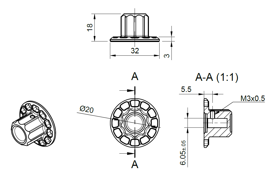 PG-X Rotary Knob