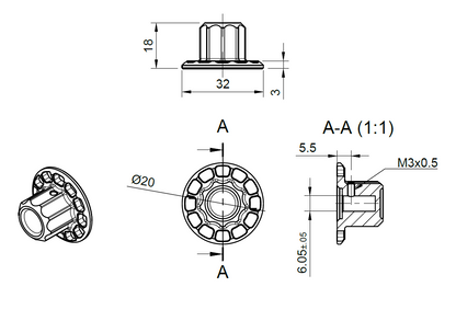 PG-X Rotary Knob
