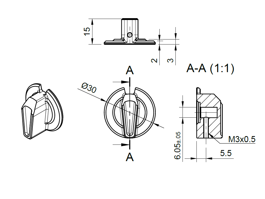 PV-X Rotary Knob