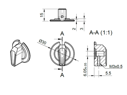 PV-X Rotary Knob